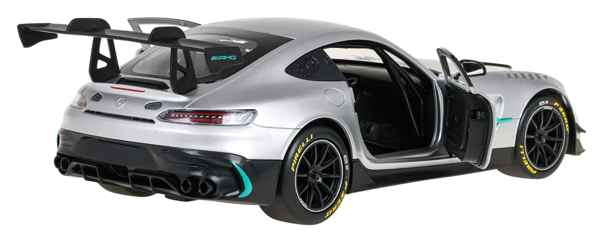 Licencirani auto na daljinsko upravljanje  1:14 Mercedes-AMG GT2 RASTAR - sivi