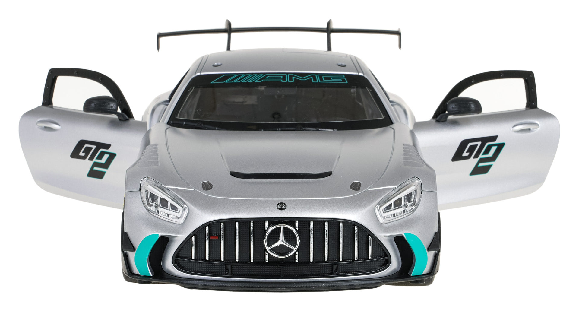 Licencirani auto na daljinsko upravljanje  1:14 Mercedes-AMG GT2 RASTAR - sivi