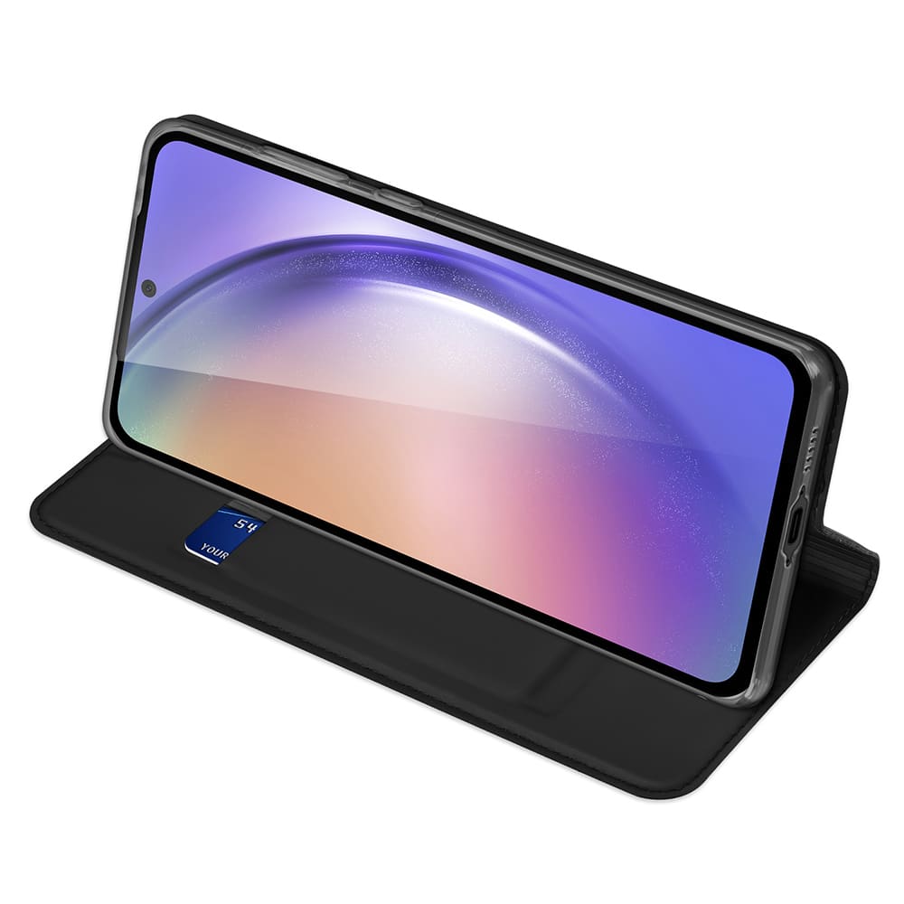 DUX DUCIS Skin Pro – Glatka kožna maska za Samsung Galaxy A55 5G crna