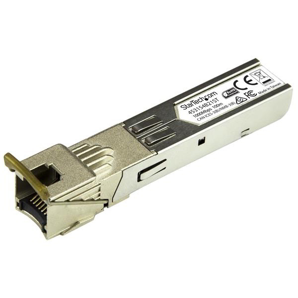 StarTech.com 453154B21ST modul mrežnih primopredajnika Bakreno 1000 Mbit/s SFP