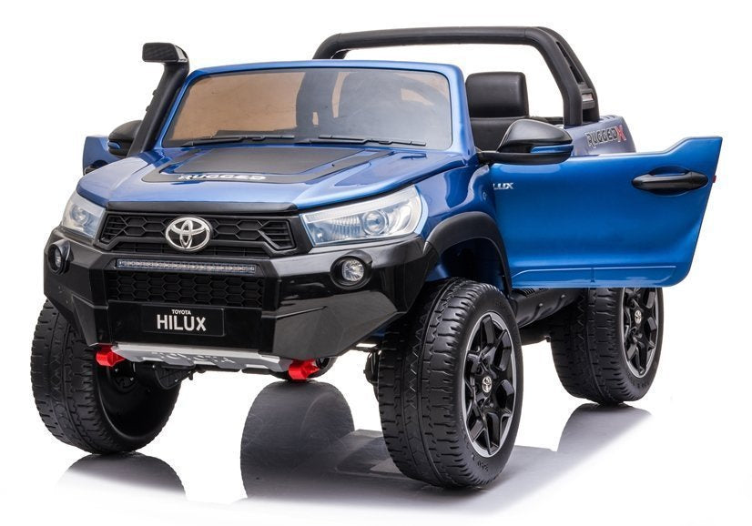 Licencirani auto na akumulator Hilux - dvosjed - plavi/lakirani