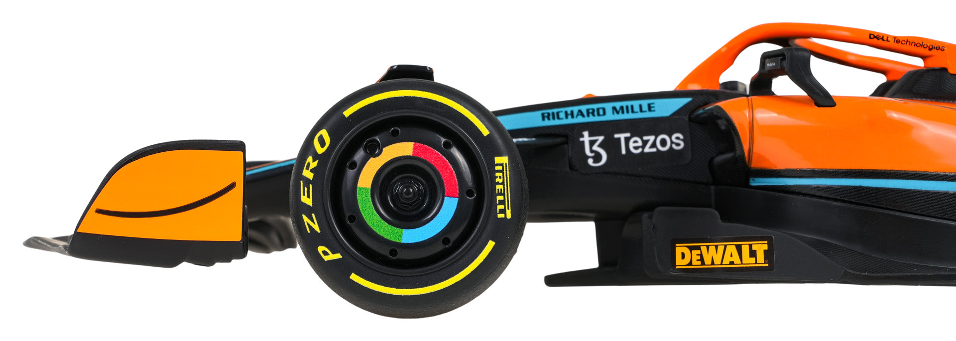 Licencirana metalna formula na daljinsko upravljanje 1:24 McLaren F1 MCL36 RASTAR - narančasta
