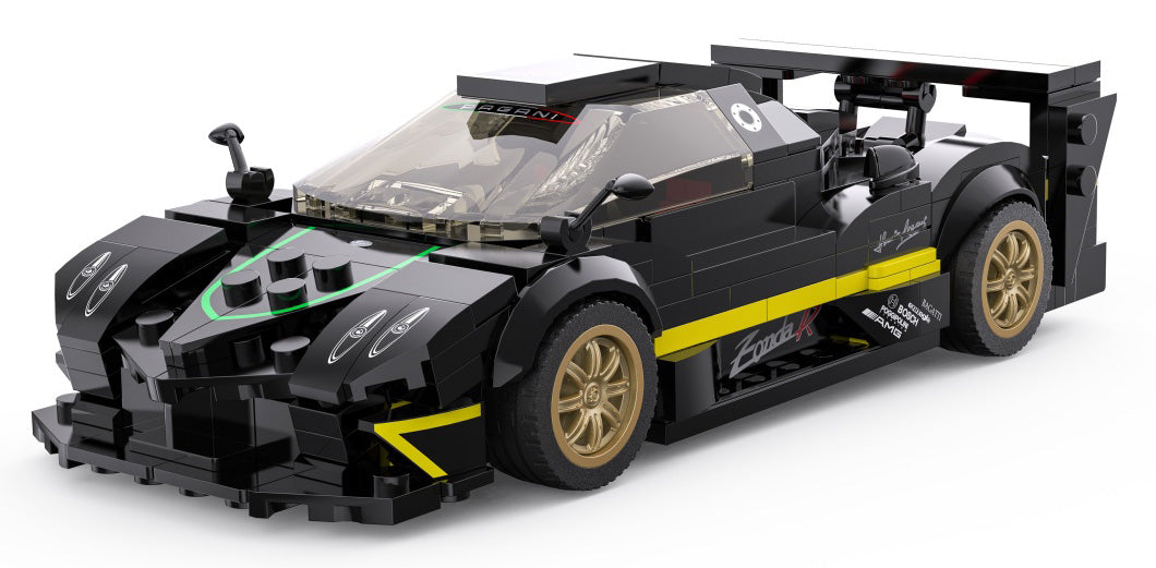 Licencirani auto na daljinsko upravljanje  i sastavljanje 1:28 Pagani Zonda RASTAR - crni