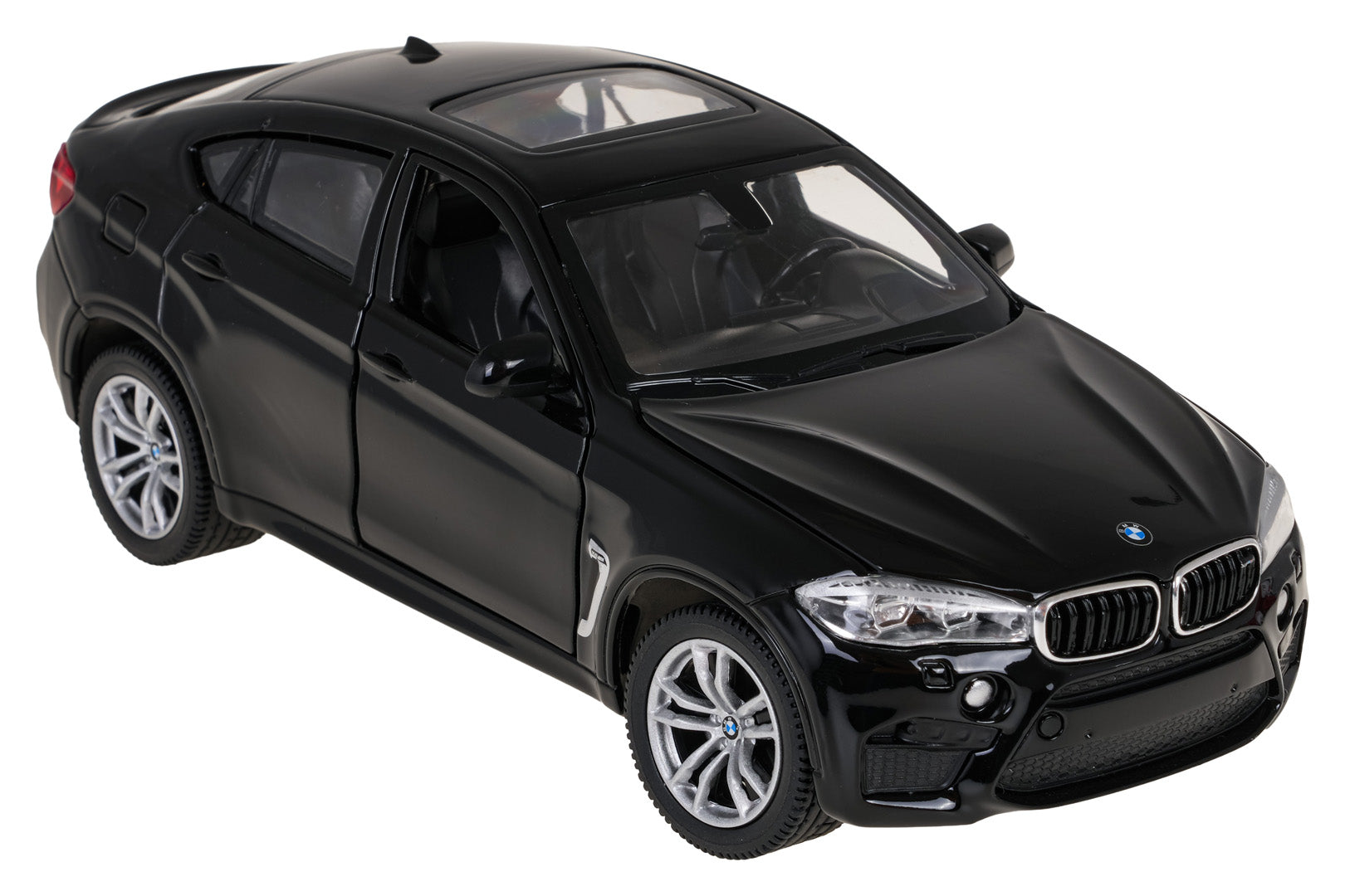 Licencirani metalni auto na daljinsko upravljanje 1:24 BMW X6M RASTAR - crni