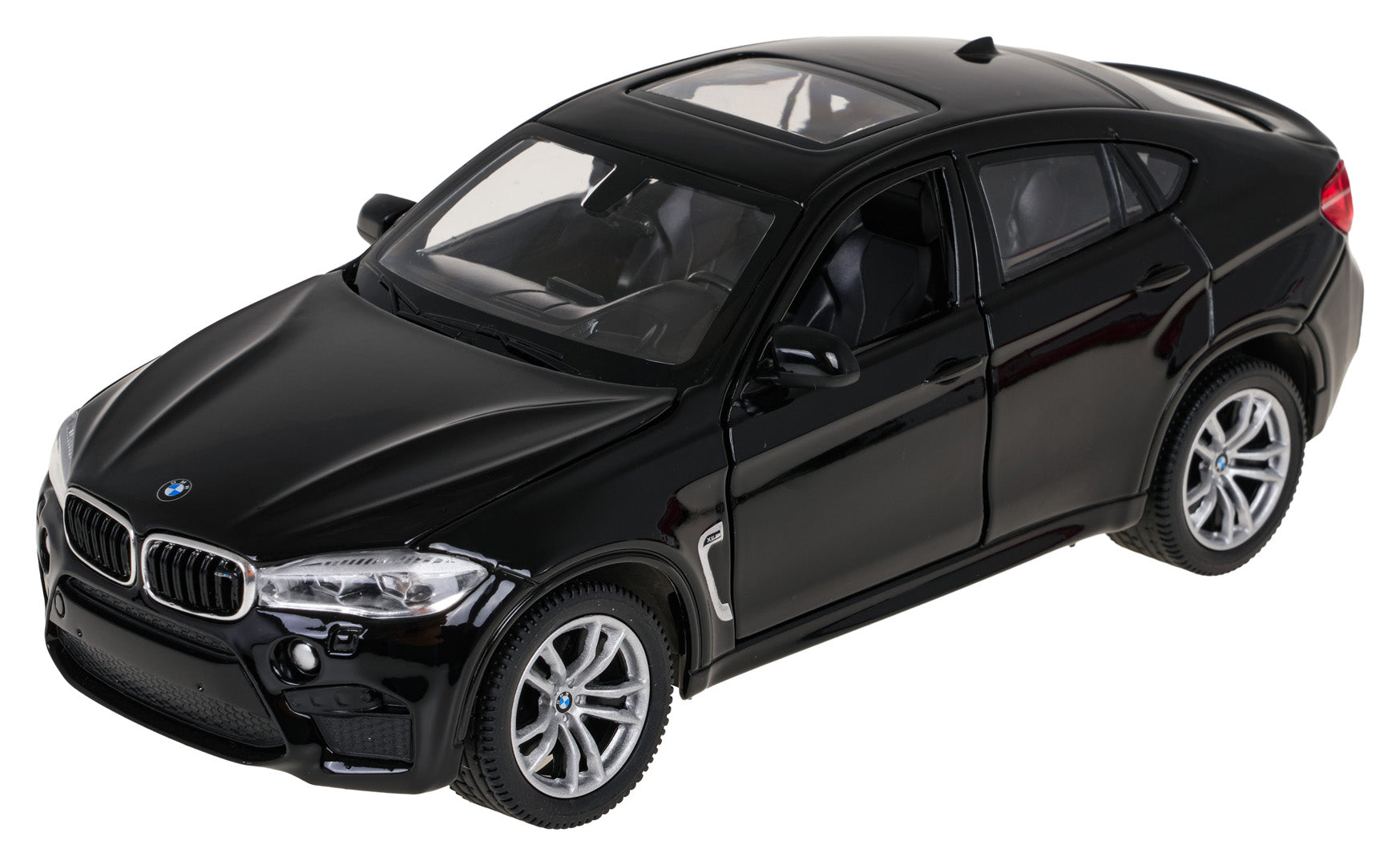 Licencirani metalni auto na daljinsko upravljanje 1:24 BMW X6M RASTAR - crni
