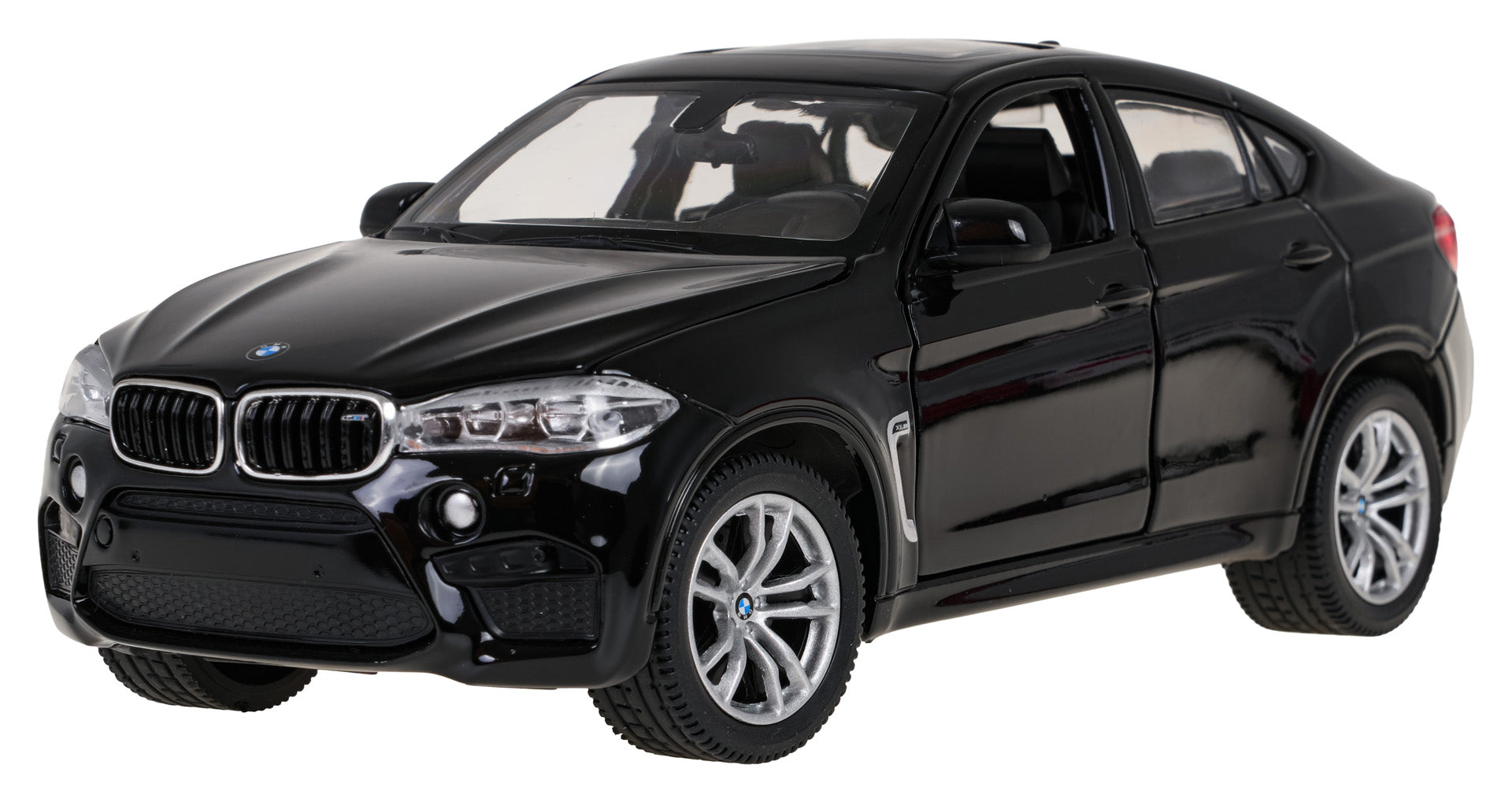 Licencirani metalni auto na daljinsko upravljanje 1:24 BMW X6M RASTAR - crni
