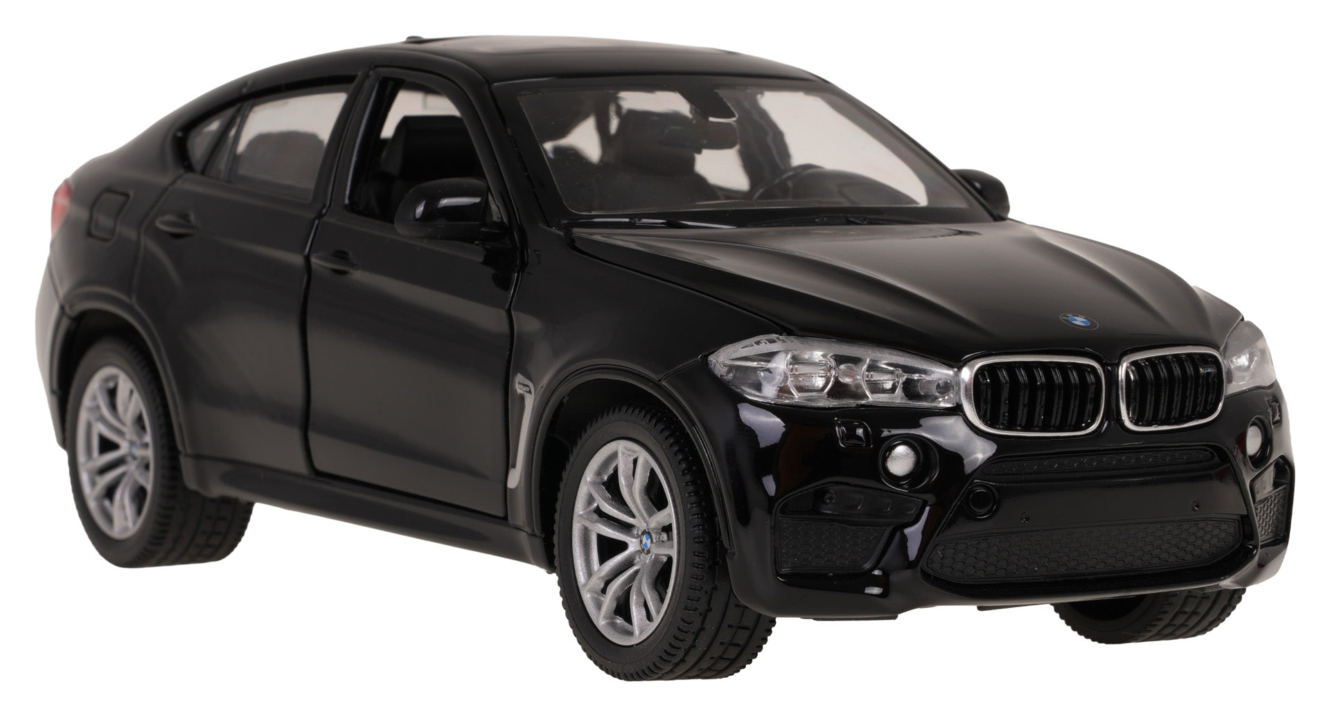 Licencirani metalni auto na daljinsko upravljanje 1:24 BMW X6M RASTAR - crni