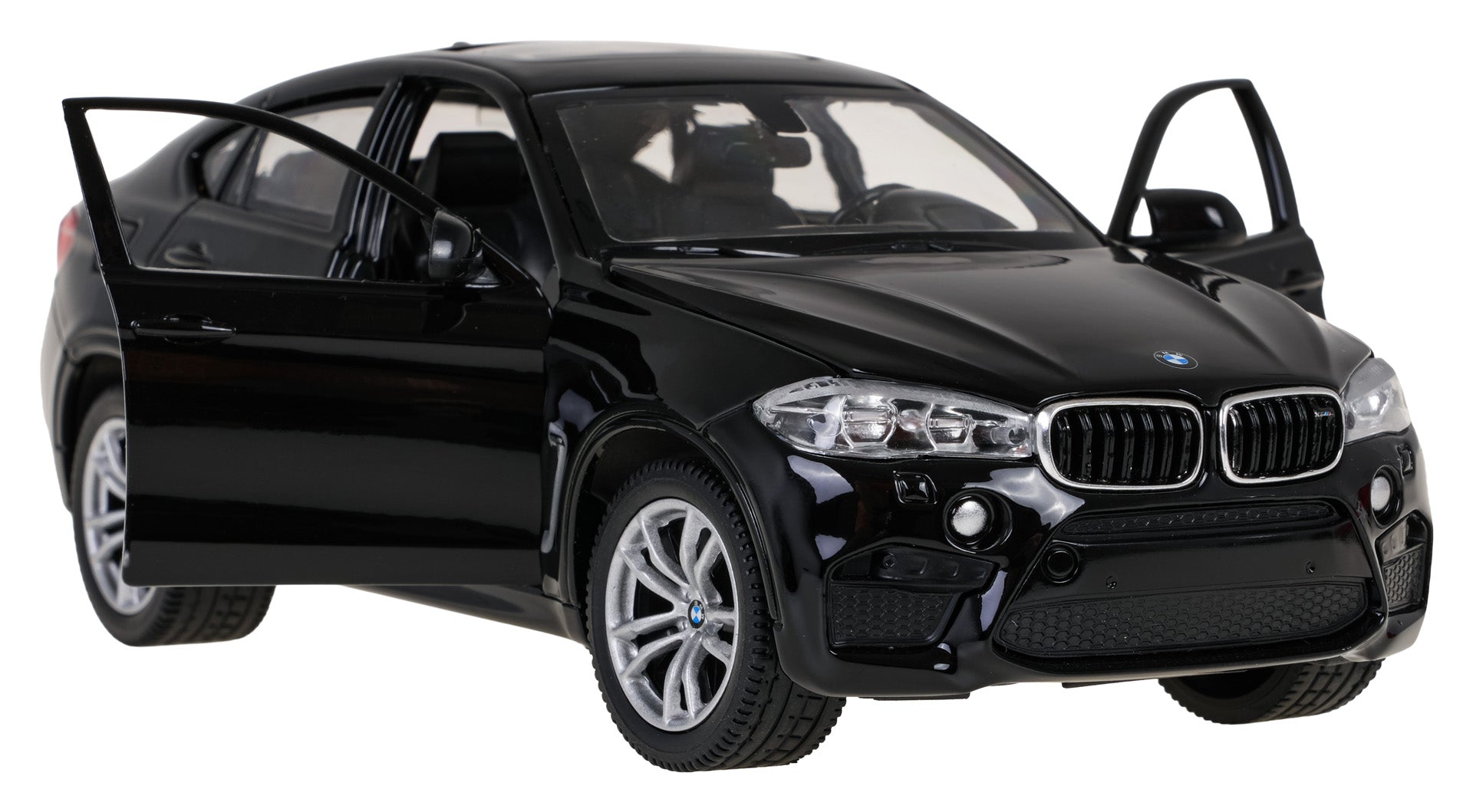 Licencirani metalni auto na daljinsko upravljanje 1:24 BMW X6M RASTAR - crni
