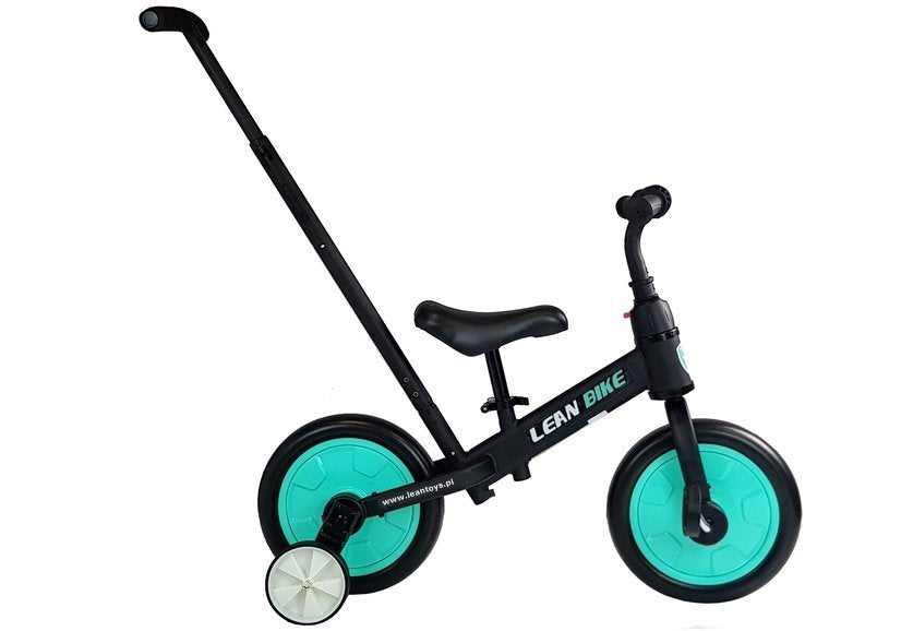 Tricikl PRO 3in1 - crno/zeleni