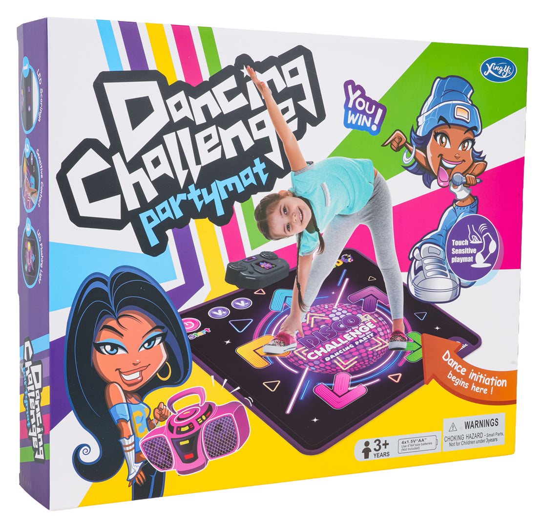 Plesna podloga DISCO Challenge - ljubičasto/crna