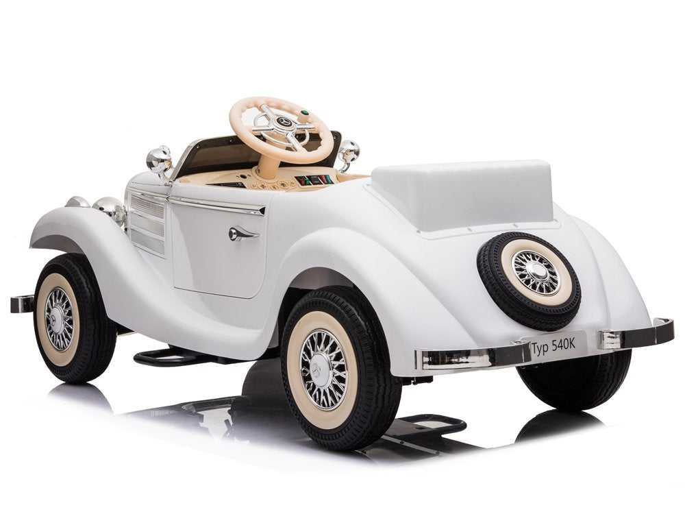 Licencirani auto na akumulator Mercedes 540K - bijeli