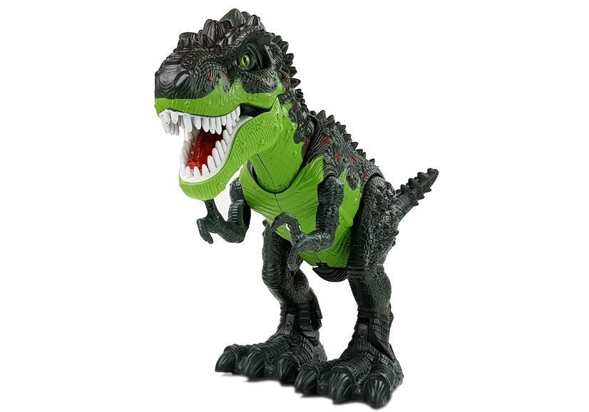 Battery Dinosaur Laying Eggs Burning Fire Steam Green