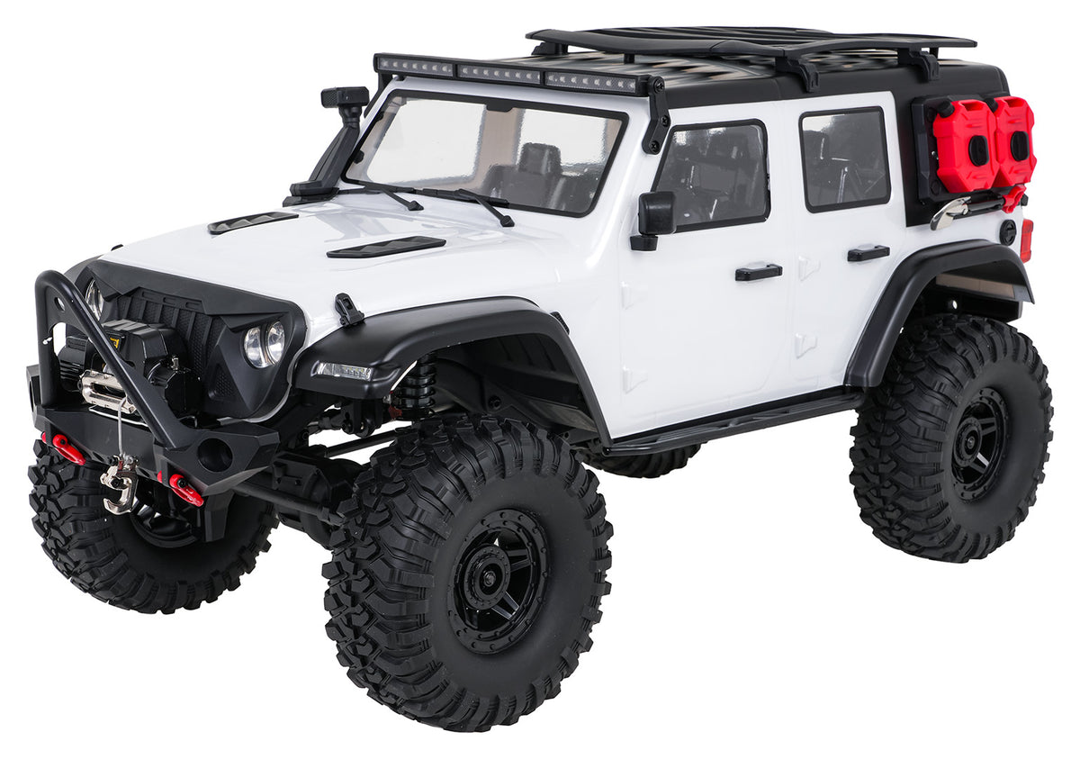 Auto na daljnisko upravljanje WILDERNESS RTR 1:10 - bijeli