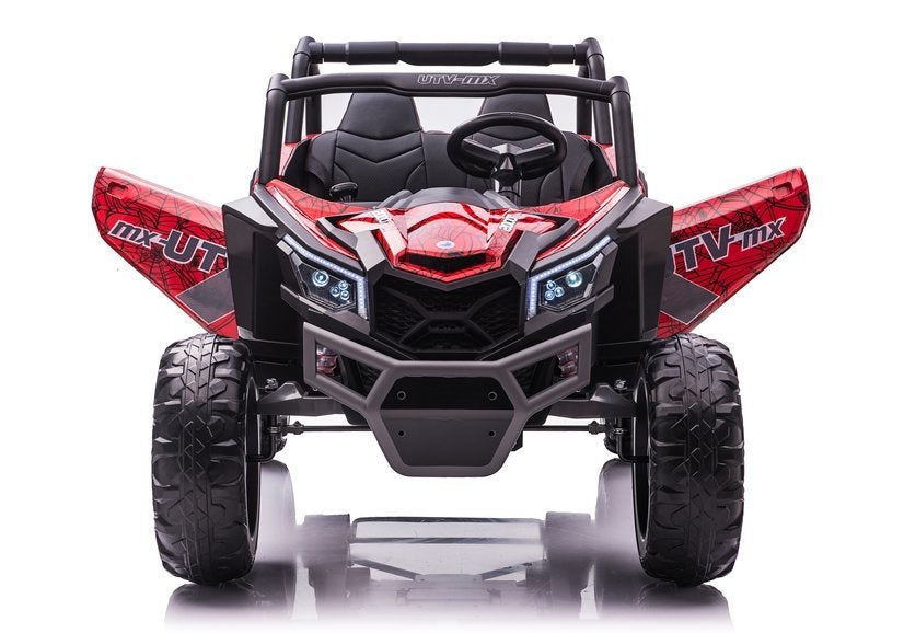 Buggy na akumulator UTV-MX613 Spyder– 4×4 – dvosjed – crveni/lakirani