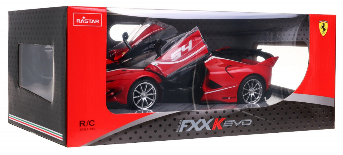 Licencirani auto na daljinsko upravljanje Ferrari FXX K EVO 1:14 RASTAR - crveni