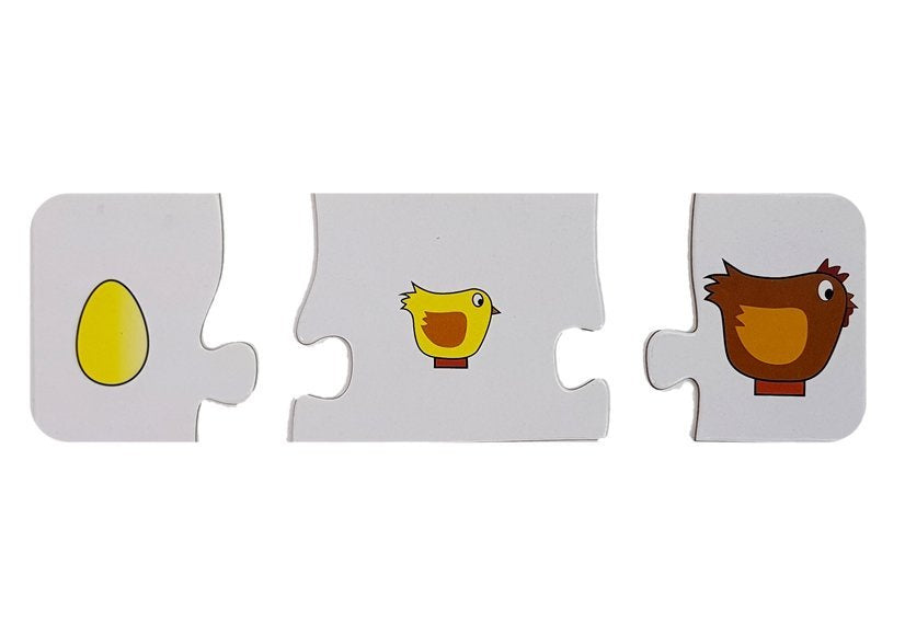 Educational Puzzle Puzzle Learning 10 Connections
