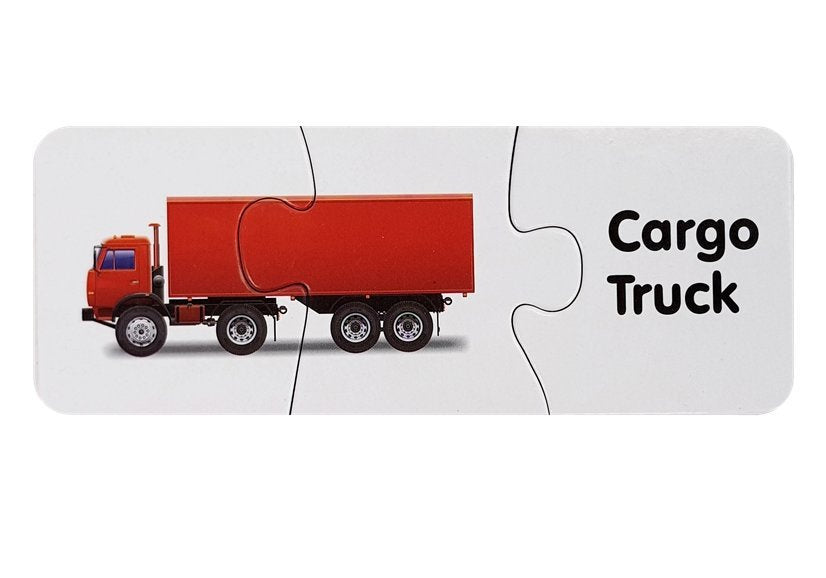 Educational Puzzle Transport Puzzle 10 Connections
