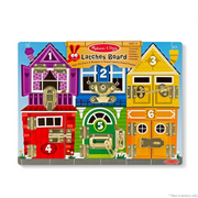 Melissa & Doug MDT MSK Latches Board Display GML