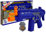 Policijski set Gun Bedge sa zvučnim i svjetlosnim efektima 37 cm