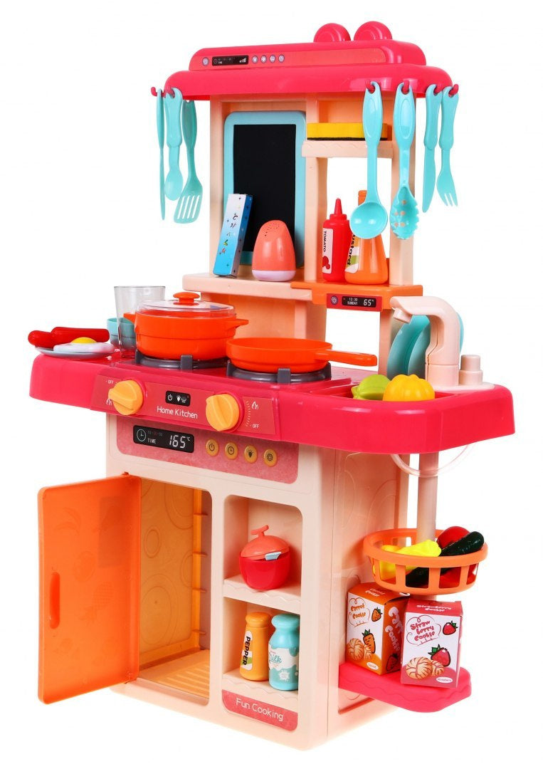 Dječja kuhinja za igru sa slavinom (889-167) - roza