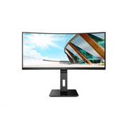 AOC P2 CU34P2A LED display 86,4 cm (34") 3440 x 1440 pikseli Quad HD Crno