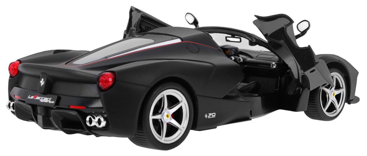 Licencirani auto na daljinsko upravljanje LaFerrari Aperta 1:14 RASTAR - crni