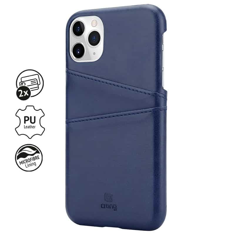 Crong Neat kožna maska sa otvorima za kartice za iPhone 11 Pro