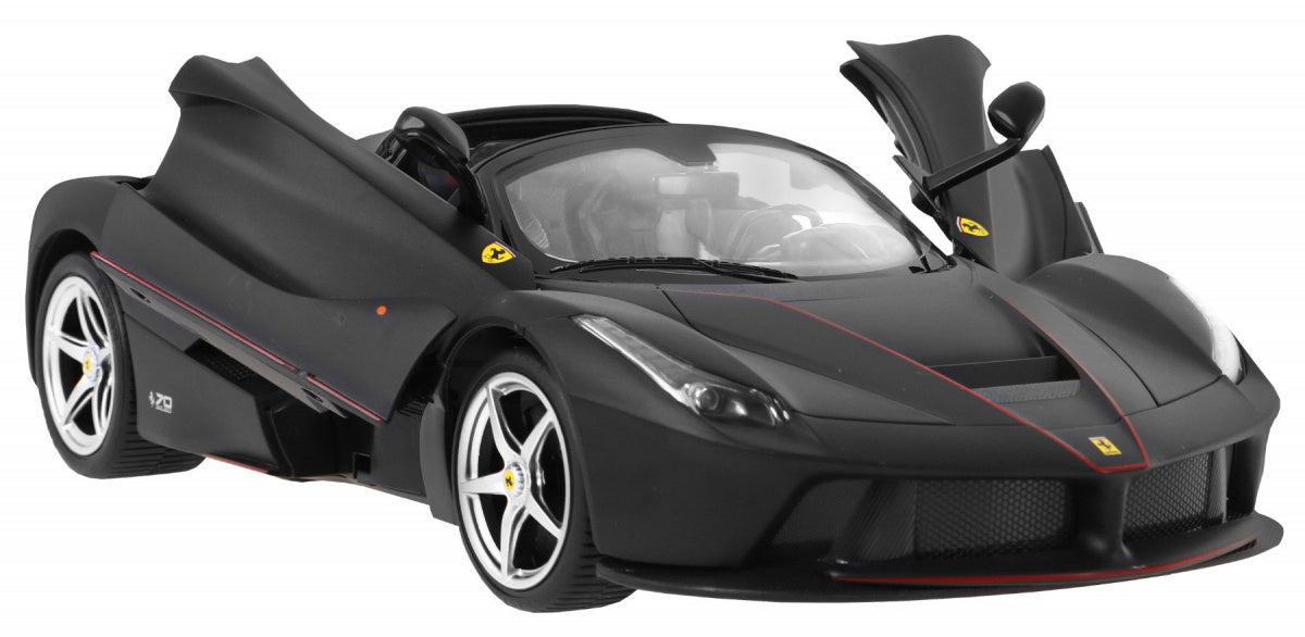Licencirani auto na daljinsko upravljanje LaFerrari Aperta 1:14 RASTAR - crni