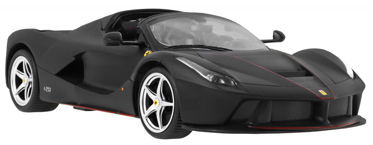 Licencirani auto na daljinsko upravljanje LaFerrari Aperta 1:14 RASTAR - crni