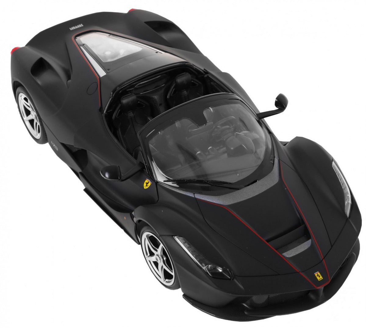 Licencirani auto na daljinsko upravljanje LaFerrari Aperta 1:14 RASTAR - crni