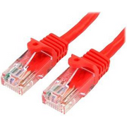 StarTech.com 45PAT5MRD kabel za umrežavanje Crveno 5 m Cat5e U/UTP (UTP)
