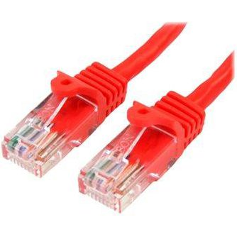 StarTech.com 45PAT5MRD kabel za umrežavanje Crveno 5 m Cat5e U/UTP (UTP)