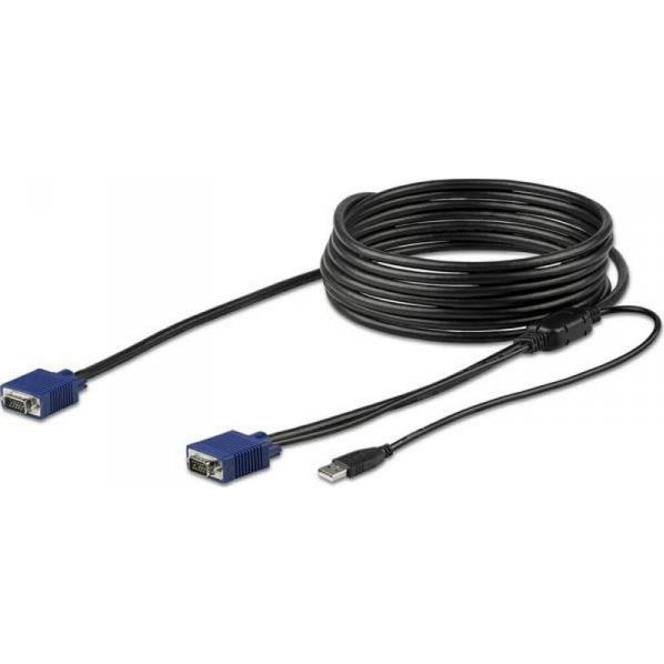 StarTech.com RKCONSUV15 KVM kabel Crno 4,6 m