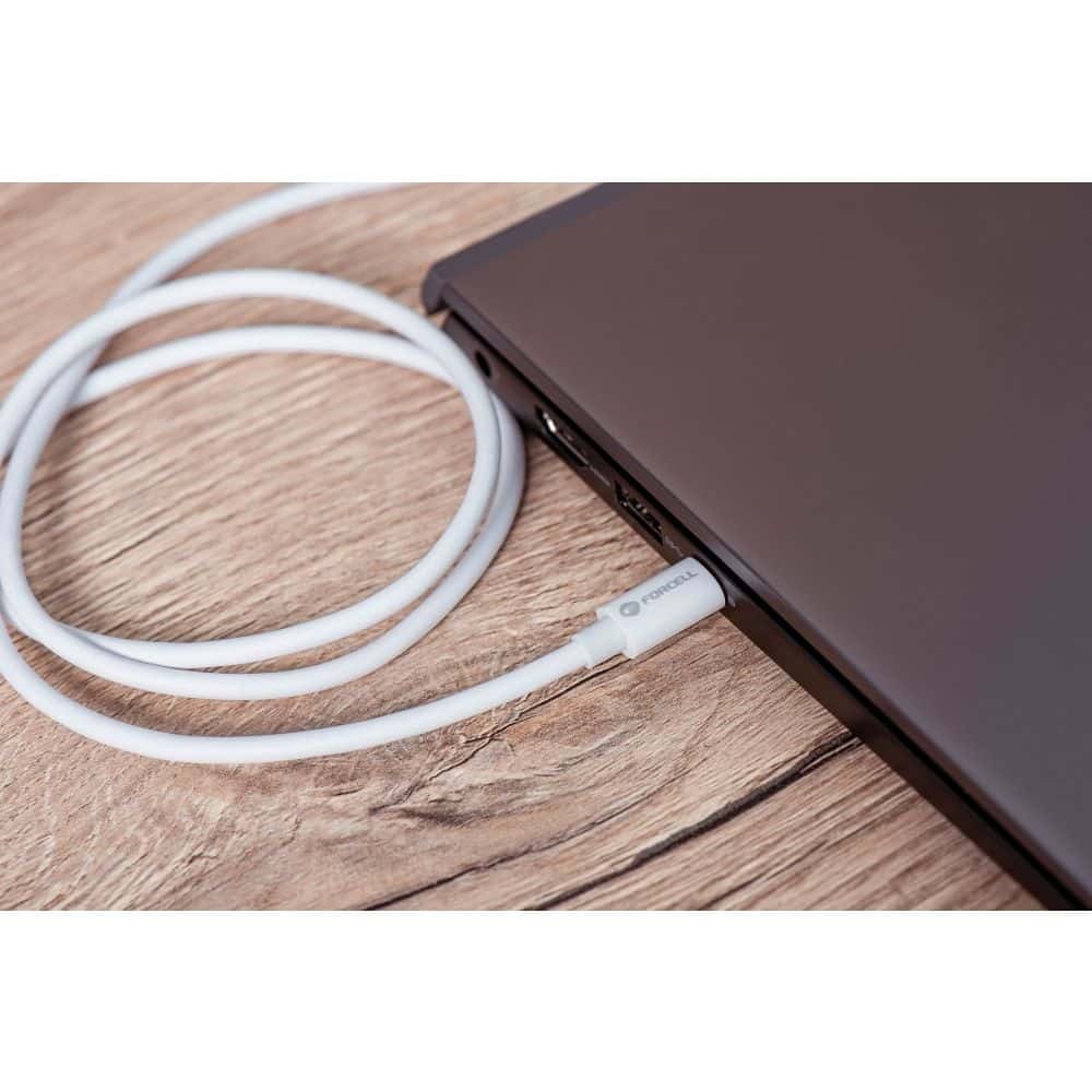 FORCELL kabel USB A na tip C QC4.0 3A/20V 60W C336 1m bijeli
