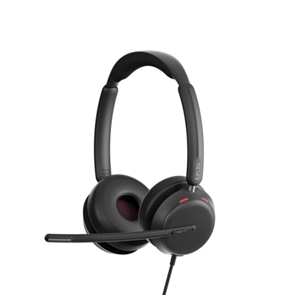EPOS IMPACT 860T Slušalice Žičano Obruč za glavu Ured / pozivni centar USB Tip-C Crno