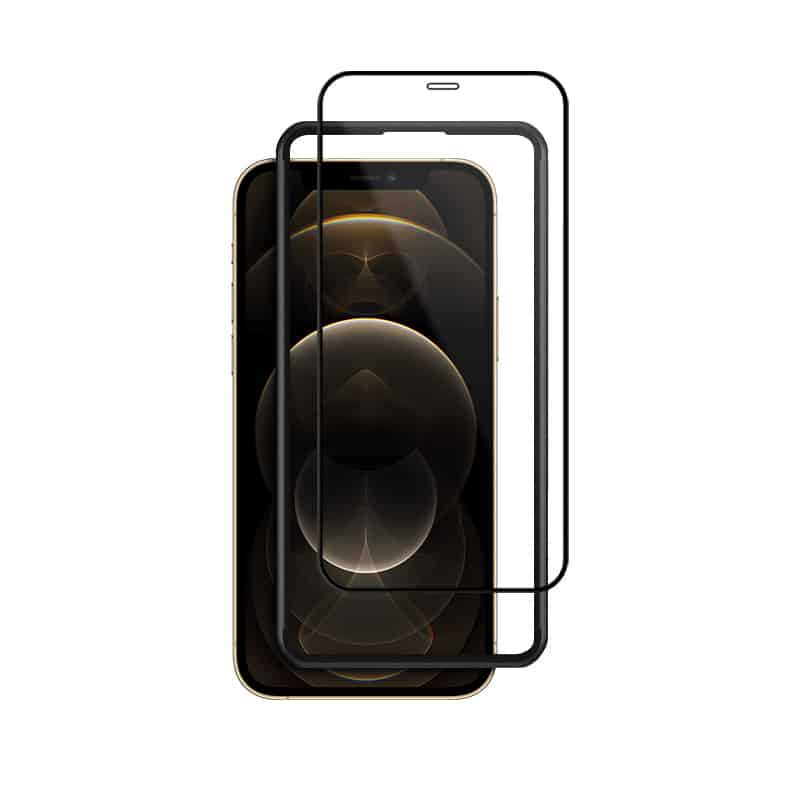 CRONG 3D ARMOUR GLASS KALJENO STAKLO ZA CIJELI EKRAN IPHONE 12 PRO MAX + INSTALACIJSKI OKVIR