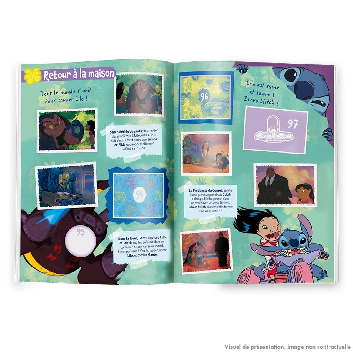 Album za sličice Panini STITCH Francuski