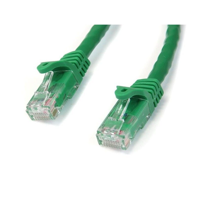 StarTech.com N6PATC50CMGN kabel za umrežavanje Zeleno 0,5 m Cat6 U/UTP (UTP)