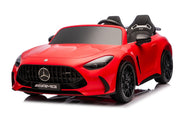 Licencirani auto na akumulator Mercedes Benz GT63 AMG - dvosjed - crveni