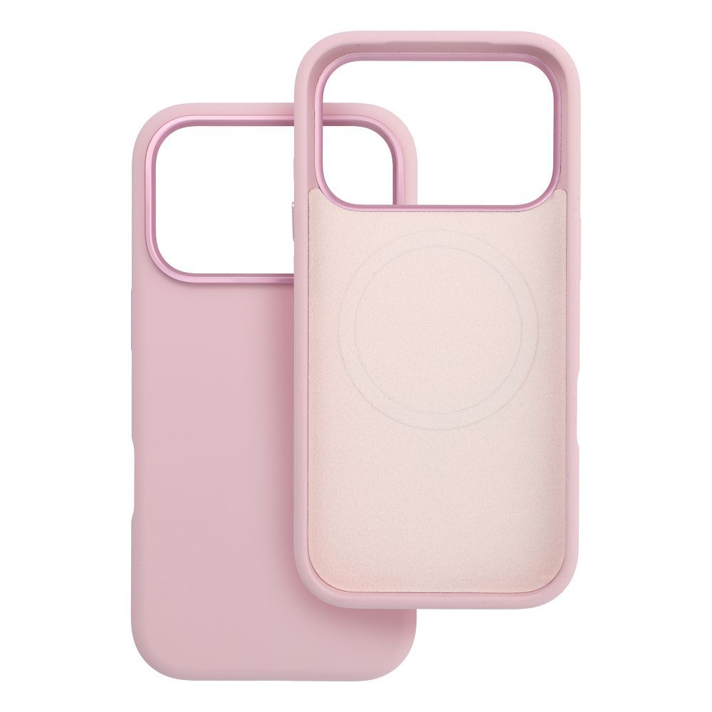 iPhone 17 Pro Max Forcell F-Protect Frame Premium maska kompatibilna s MagSafeom – pink