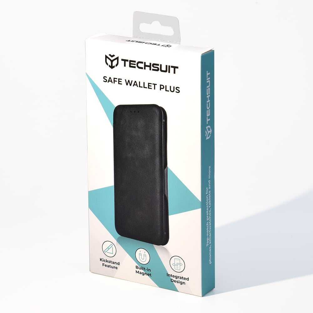 Techsuit Safe Wallet Plus preklopna futrola za Samsung Galaxy A55 5G – tamno zelena