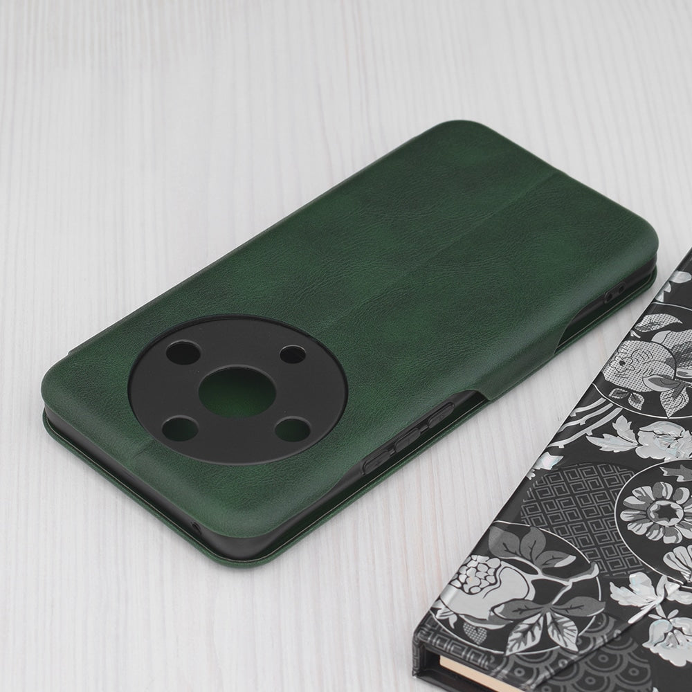 Techsuit Safe Wallet Plus preklopna futrola za Honor Magic6 Lite– tamno zelena