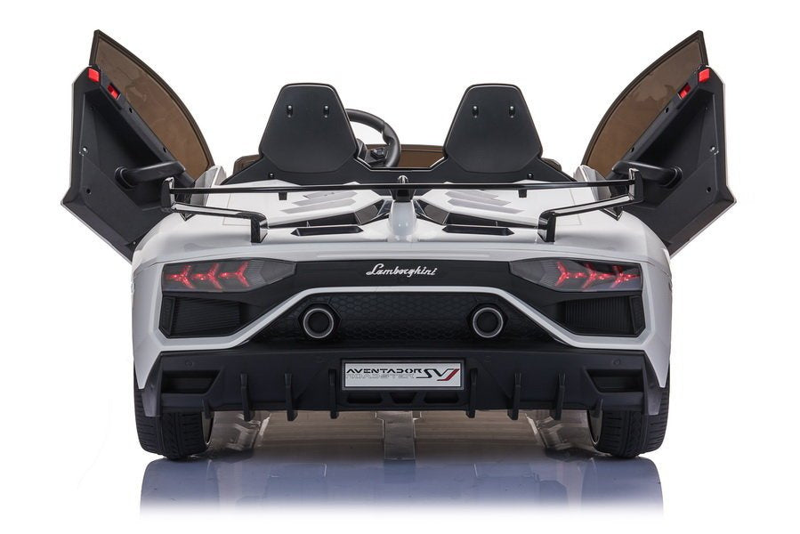 Licencirani auto na akumulator Lamborghini Aventador SX2028 - dvosjed - bijeli