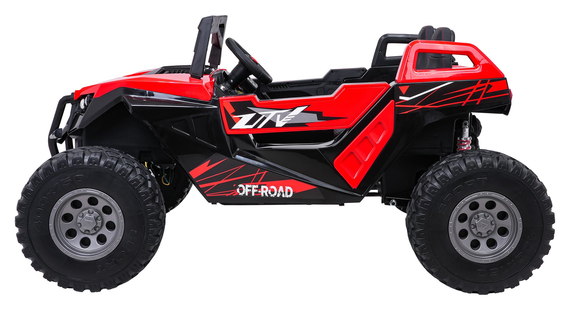 Buggy na akumulator RTR Monster Speed ​​4x4 - dvosjed - crveni
