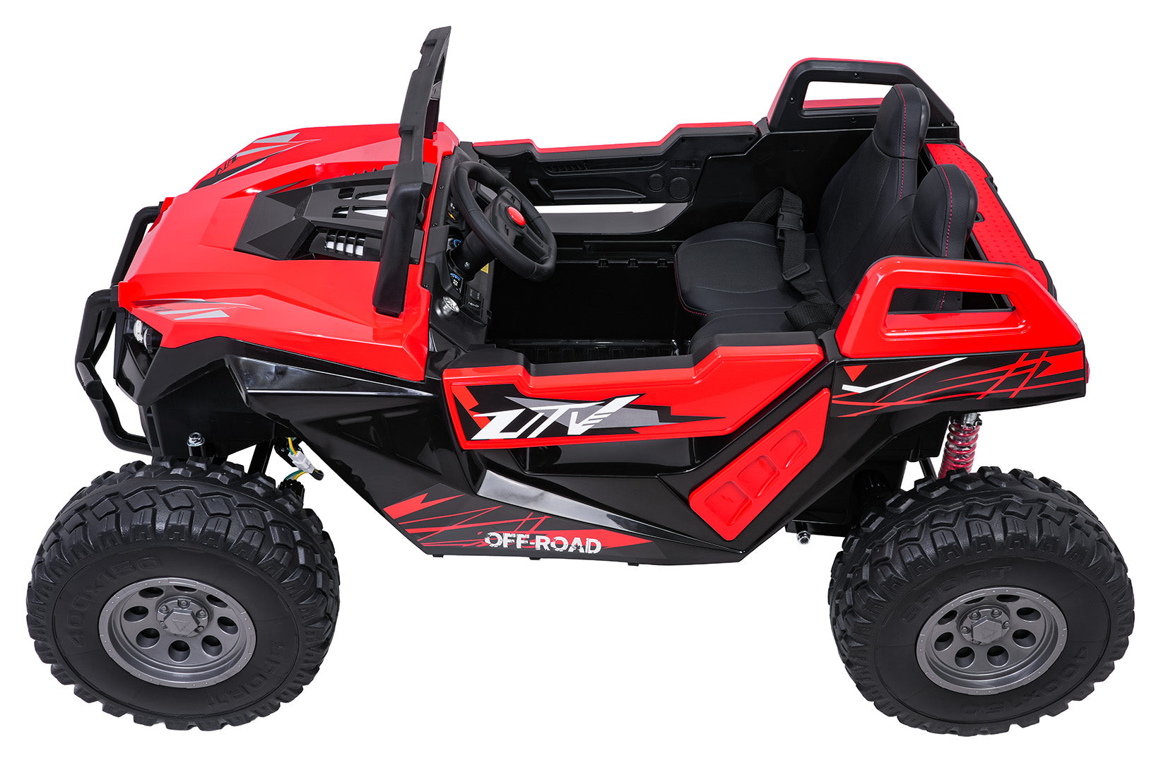 Buggy na akumulator RTR Monster Speed ​​4x4 - dvosjed - crveni