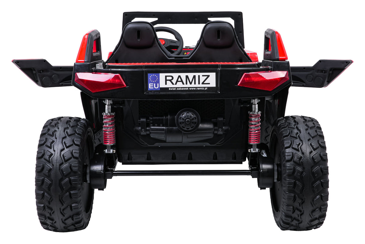 Buggy na akumulator RTR Monster Speed 4x4 - dvosjed - Crveni