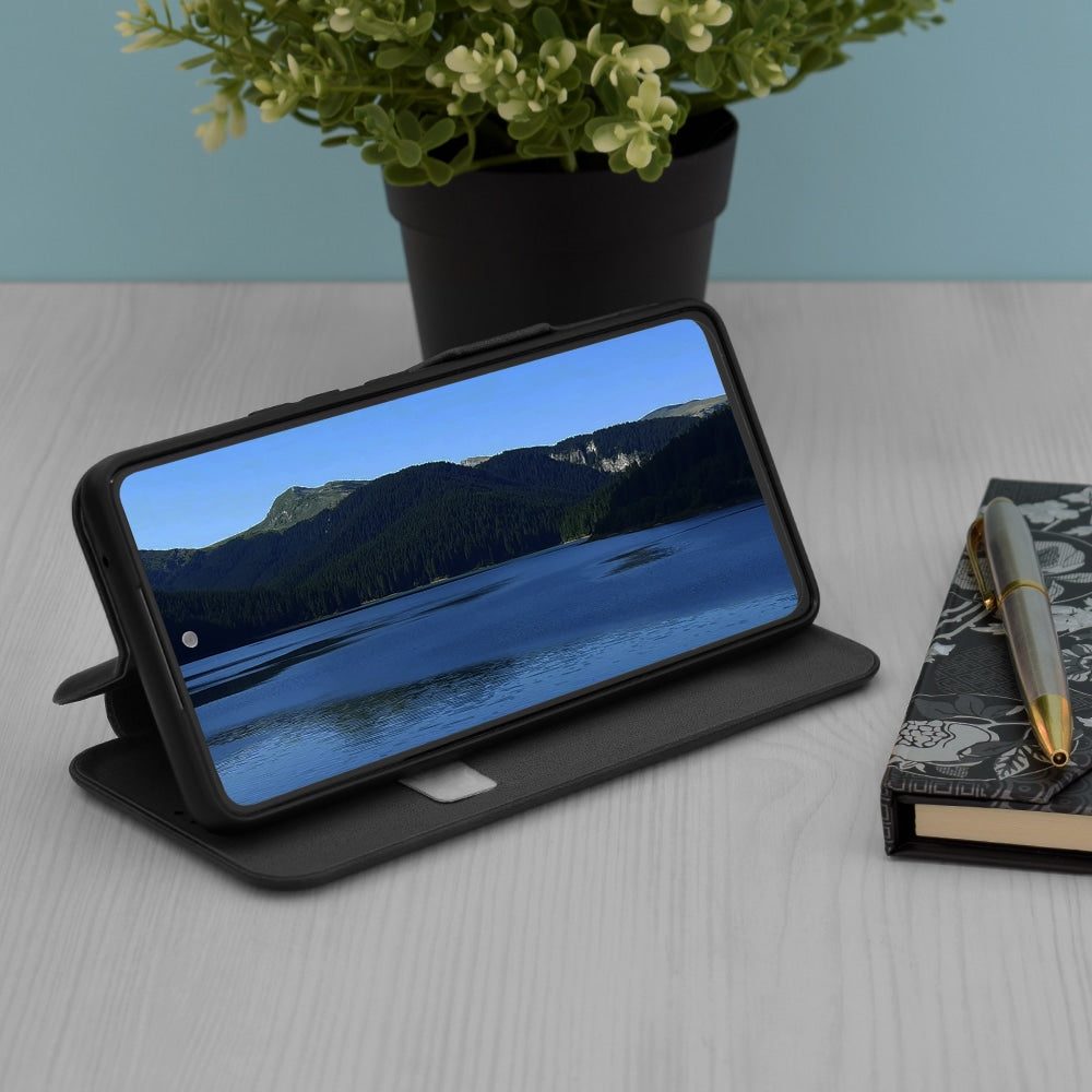Techsuit Safe Wallet Plus preklopna futrola za Honor X7b –crna