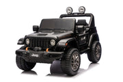 Licencirani auto na akumulator Jeep Wrangler Rubicon LIFT - crni