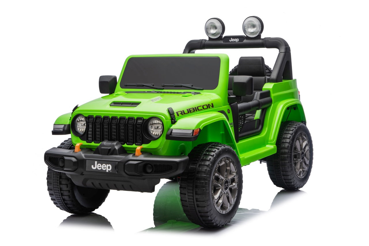 Licencirani auto na akumulator Jeep Wrangler Rubicon LIFT - zeleni
