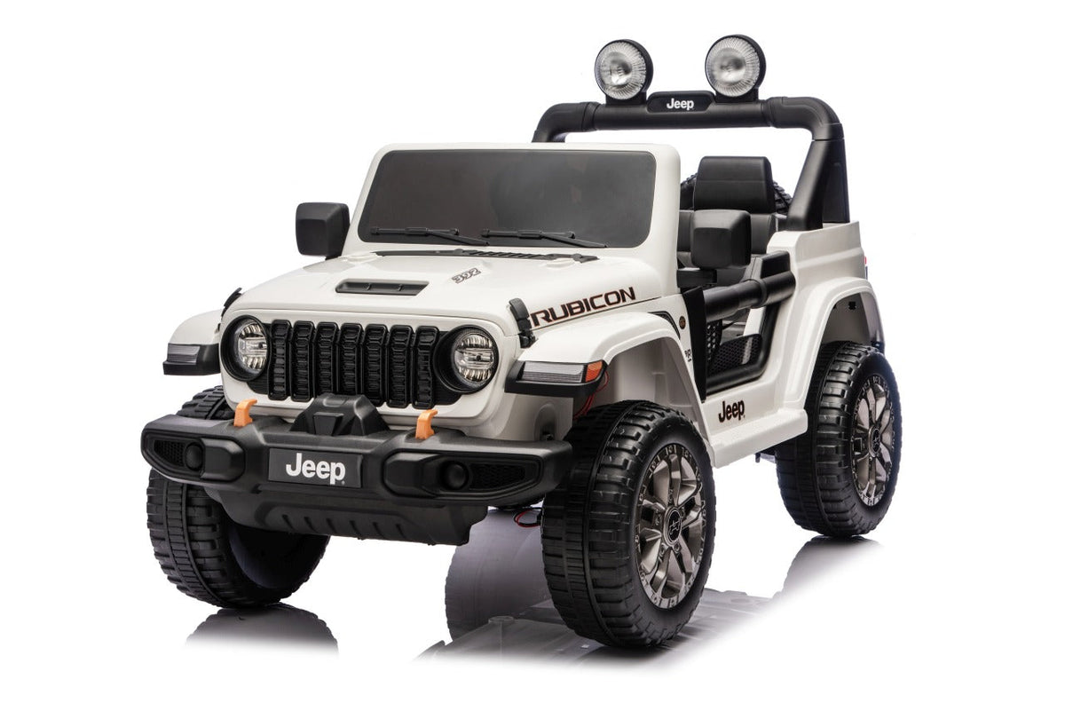 Licencirani auto na akumulator Jeep Wrangler Rubicon LIFT - Bijeli